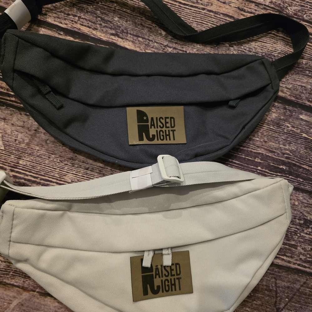 Raised Right Fanny Packs Both New